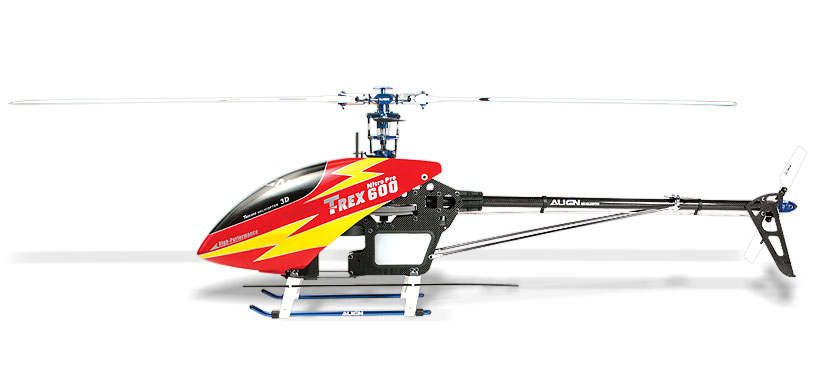 هلیکوپتر تی رکس 600 حرفه ای